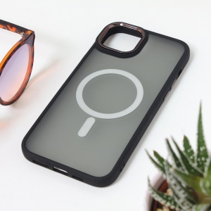 Torbica Magsafe colorful za iPhone 15 Plus 6.7 crna - Img 1