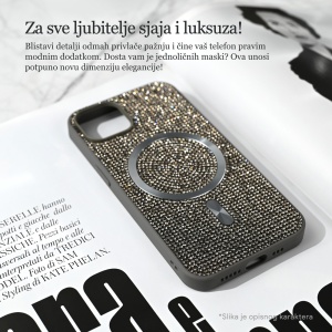 Torbica Magsafe Glam za iPhone 16 Plus 6.7 zelena - Img 2