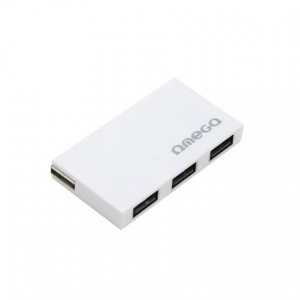 USB HUB Omega OUH24BBW box white