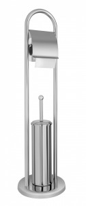 WC četka MINOTTI set - hrom - Img 1