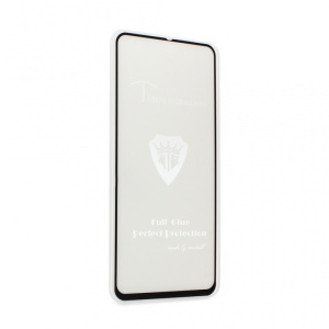Zastitno staklo Tempered Glass 2.5D full glue za Xiaomi Redmi Note 9 Pro crni - Img 1