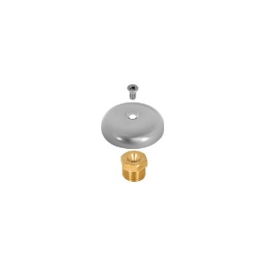 Вилка MINOTTI 1/2 SN с хромированной розеткой