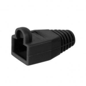 Защитный колпачок для кабеля RJ45 черный