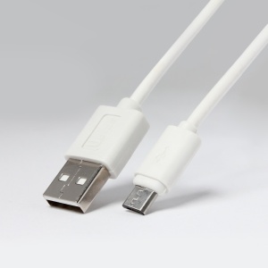 Кабель передачи данных micro USB 1 м белый - Img 2