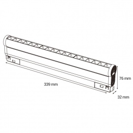Magnetic svetiljka led14-20w 3000k 30° 48v dc