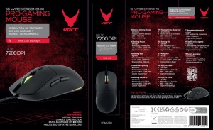 Мышь Omega VGM6080 7200Dpi varr gaming