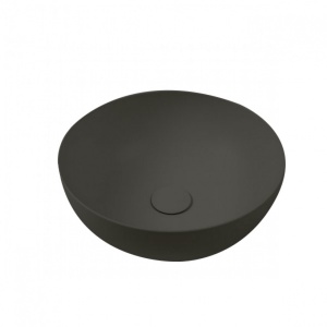Раковина для столешницы HATRIA HAPPYHOUR SLIM 06:00 fi400x165mm anthracite - Img 2