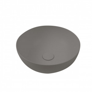 Раковина на столешницу HATRIA HAPPYHOUR SLIM 06:00 fi400x165mm серая