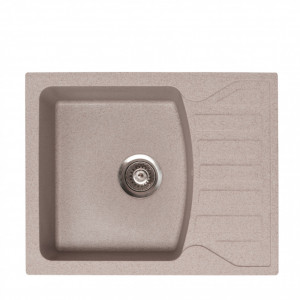 Раковина Metalac X QUADRO M 620x500 бежевый/бежевый