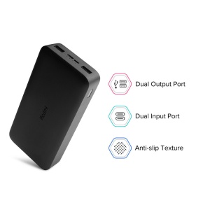 Резервный аккумулятор Xiaomi Redmi 18W 20000 mAh черный - Img 3