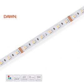 Светодиодная лента DAWN HL 5050-60-RGBWW 24 В IP20 (5 метров, 19,2 Вт/м, 12 мм) - Img 3