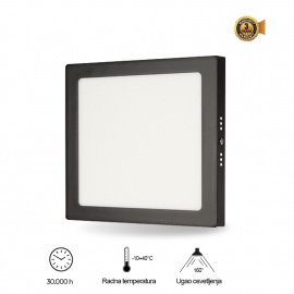 Светодиодная панель N/Z KNS5-24W 6500K черная - Img 3