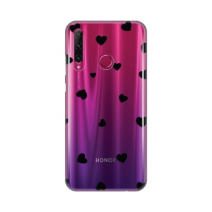 Силиконовый чехол с принтом для Huawei Honor 20 Lite/Honor 20e Hearts