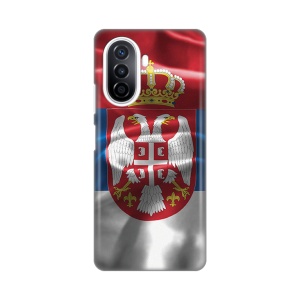 Силиконовый чехол с принтом для Huawei Nova Y70/Y70 Plus SRB