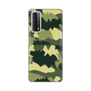 Силиконовый чехол с принтом для Huawei P Smart 2021 Army