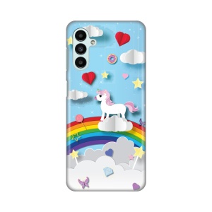 Силиконовый чехол с принтом для Samsung A136B/A047F Galaxy A13 5G/A04s Unicorn