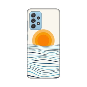 Силиконовый чехол с принтом для Samsung A525F/A526B/A528B Galaxy A52 4G/A52 5G/A52s 5G Sunset