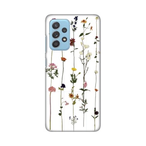 Силиконовый чехол с принтом для Samsung A536B Galaxy A53 5G Flower