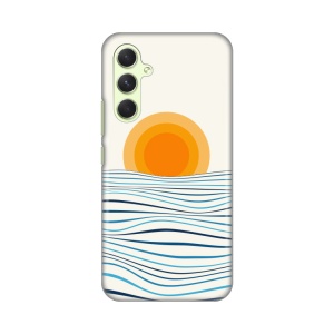 Силиконовый чехол с принтом для Samsung A546B Galaxy A54 5G Sunset