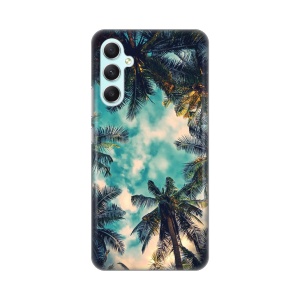 Силиконовый чехол с принтом пальмы для Samsung A346B Galaxy A34 5G