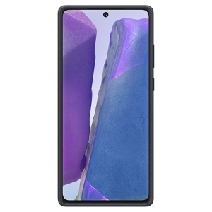Силиконовый чехол Samsung для Galaxy Note 20 черный (EF-PN980-TBE) - Img 2