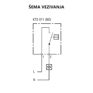 ТЕРМОСТАТ KTS 011 (НЕТ)