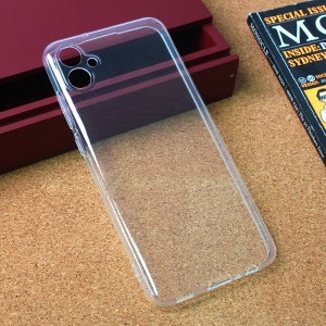 Ультратонкий силиконовый чехол для Samsung M045F/E045F Galaxy M04/F04 прозрачный