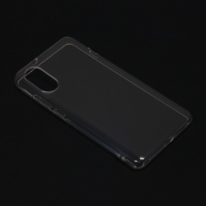 Ультратонкий силиконовый чехол для ZTE Blade A31 Plus прозрачный