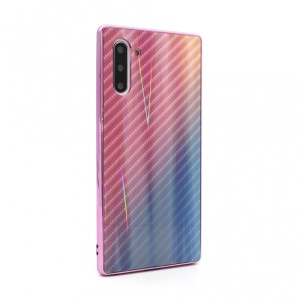Чехол из углеродного стекла для Samsung N970 Galaxy Note 10 розовый