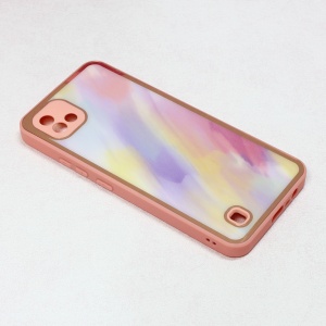 Чехол Candy Marble для Realme C11 (2021)/C20 светло-фиолетовый
