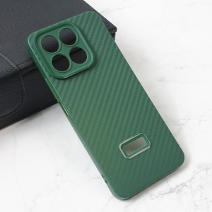 Чехол Carbon Stripe для Honor X8a зеленый