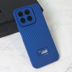 Чехол Carbon Stripe для Honor X8b, синий