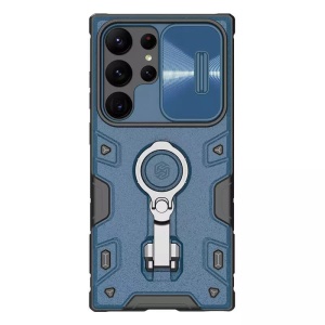 Чехол Nillkin CamShield Armor Pro для Samsung S918B Galaxy S23 Ultra Blue