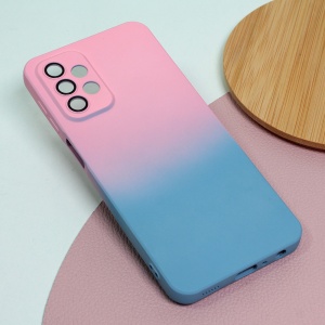 Чехол Rainbow Spring для Samsung A235F Galaxy A23 4G/5G розовый синий