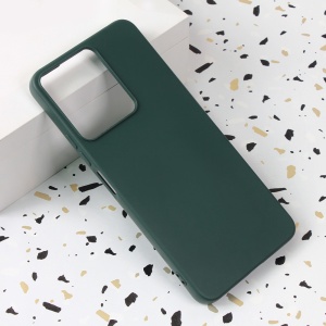 Чехол Shell Velvet для Xiaomi Redmi 13C темно-зеленый
