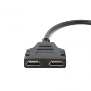 Adapter HDMI M na 2 HDMI Z JWD-HDMI22 - Img 3