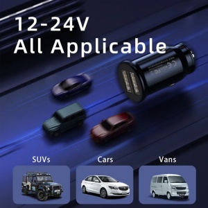 Auto punjac REMAX Chanyo II Series 2.4A 2U Fast RCC239 beli - Img 3