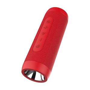 Bluetooth-динамик S22 со светодиодной лампой красного цвета