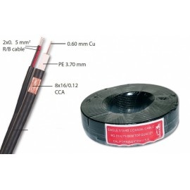 COAX.KABL RG59+2x0.50 r/b 100m 1801 - Img 2