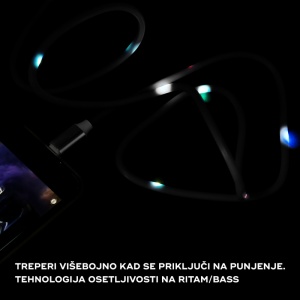 Data kabl KUCIPA K257 micro USB 1m crni - Img 2