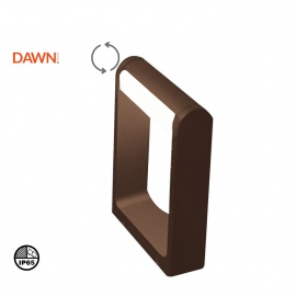 DAWN LED SVETILJKA 0230-300 STUBNA 12W 3000K IP65 CORTEN - Img 4