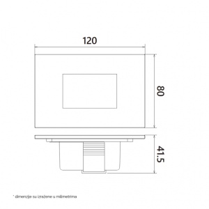 DAWN LED SVETILJKA E637698 3W CCT IP65 CRNA - Img 2