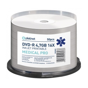 DVD Platinet 700MB 16X printabilni MEDICAL SP*50