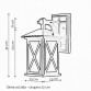 FENJER 1021 ZIDNI 1*E27 CRNI IP44 - Img 2