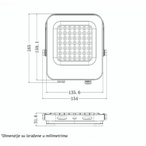 LED REFLEKTOR IK03 30 W 6500K - Img 3