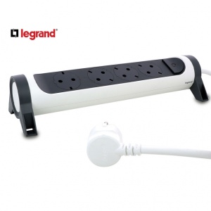 LG 694536 PRODUZNI BLOK 4X2P+E 3M (BELA/T.SIVA) - Img 2