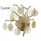 Luna 166 zidna lampa 1G9 bronza