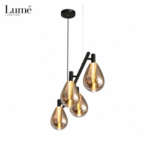 LUNA 268 LUSTER 16W 3000K CRNA