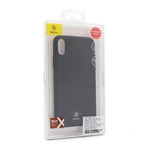 Maska Baseus Meteorite za iPhone X crna - Img 1