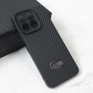 Maska Carbon Stripe za Honor X8a crna